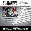 Powerbuilt 7 Piece Ultra-Thin Wrench Set - 642832ECE