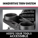 Powerbuilt Heavy Duty Rolling Seat With Cushion Seat - 642924ECE