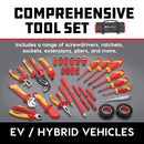 Powerbuilt 33 Piece VDE Tool Set With Pouch - 642938