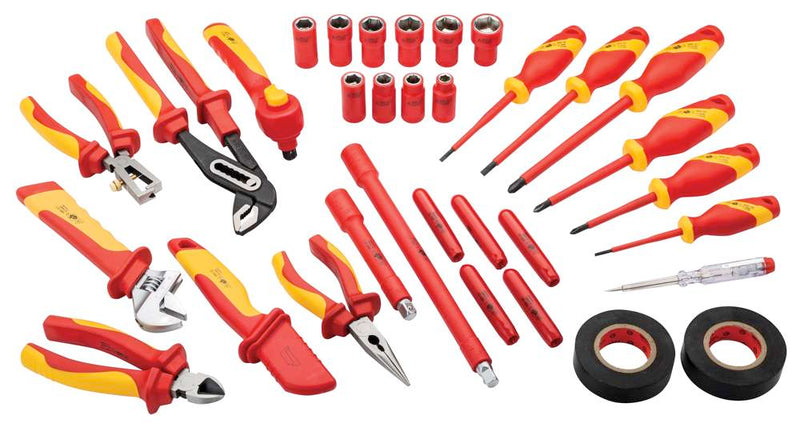 Powerbuilt 33 Piece VDE Tool Set With Pouch - 642938