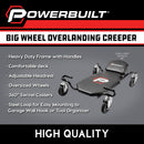 Powerbuilt Big Wheel Heavy Duty Overlanding Creeper - 642955ECE