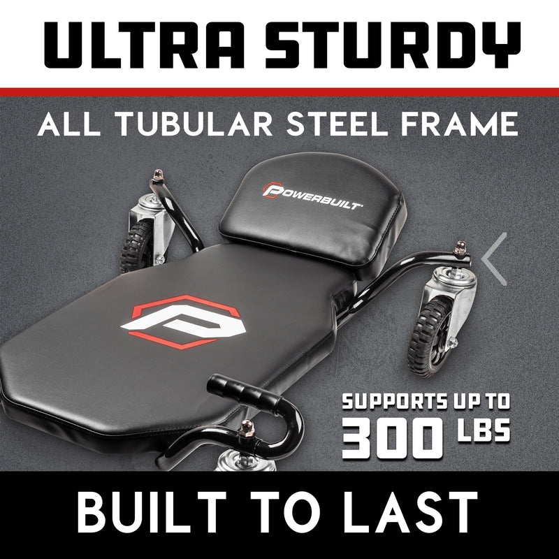 Powerbuilt Big Wheel Heavy Duty Overlanding Creeper - 642955ECE