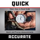 Powerbuilt Brake Rotor and Ball Joint Runout Gauge - 642956ECE