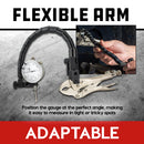 Powerbuilt Brake Rotor and Ball Joint Runout Gauge - 642956ECE