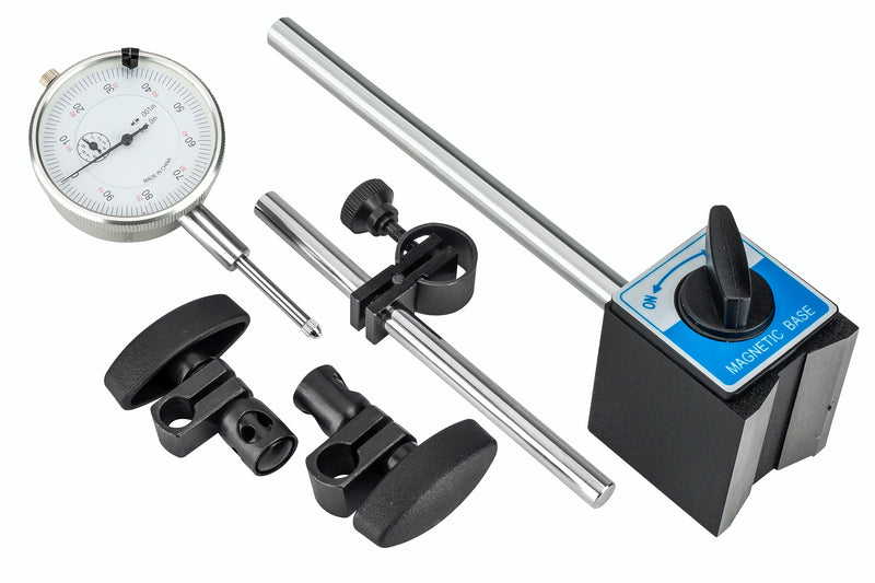 Powerbuilt Dial Indicator With Magnetic Base Set - 642957ECE