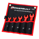 Powerbuilt 5 Piece Insulated VDE Open End Metric Wrench Set - 642961