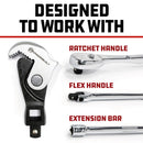 Powerbuilt 3 Piece Spring Crowfoot Wrench Set - 642963