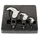 Powerbuilt 3 Piece Spring Crowfoot Wrench Set - 642963