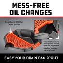 Powerbuilt 2-in-1 Oil Drain / Tool Caddy - 642964ECE