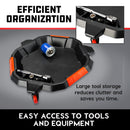Powerbuilt 2-in-1 Oil Drain / Tool Caddy - 642964ECE
