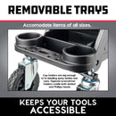 Powerbuilt Big Wheel Heavy Duty Mechanic's Rolling Seat - 642965ECE