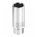 Powerbuilt 3/8 Inch Drive 3/4 Inch Spark Plug Socket - 643006