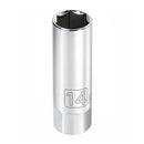 Powerbuilt 3/8 Inch Drive 14 MM Spark Plug Socket - 643007