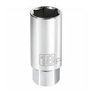 Powerbuilt 3/8 Inch Drive 18 MM Spark Plug Socket - 643009