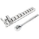 Powerbuilt 102 Piece Motorcycle Tool Kit with Roll Pouch - 643028ECE