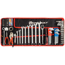 Powerbuilt 102 Piece Motorcycle Tool Kit with Roll Pouch - 643028ECE