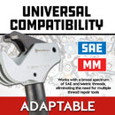 Powerbuilt Universal Thread Repair Tool 11/16" - 1-1/2" SAE / 17 - 38mm Metric - 643029ECE