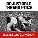 Powerbuilt Universal Thread Repair Tool 11/16" - 1-1/2" SAE / 17 - 38mm Metric - 643029ECE