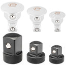 Powerbuilt 6 Piece Wobble Adaptor and Low Profile Adaptor Set - 643050ECE