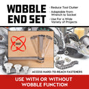 Powerbuilt 6 Piece Wobble Adaptor and Low Profile Adaptor Set - 643050ECE