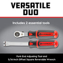 Powerbuilt Air Brake Adjusting Wrench Set - 643054ECE