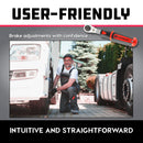 Powerbuilt Air Brake Adjusting Wrench Set - 643054ECE