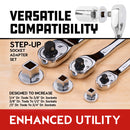 Powerbuilt 3 Piece Low Profile Socket Adapter Set - 643066ECE