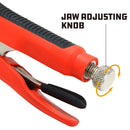 Powerbuilt 5 Inch Curved Jaw Locking Pliers W/ Inj Hndl - 645014