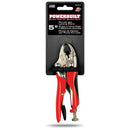 Powerbuilt 5 Inch Curved Jaw Locking Pliers W/ Inj Hndl - 645014