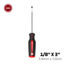 Cushion Grip Screwdrivers - Flat