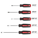 5 Piece Cushion Grip Screwdriver Set