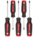 5 Piece Star Driver Set with Double Injection Handles