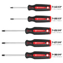 5 Piece Star Driver Set with Double Injection Handles