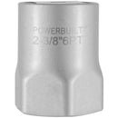 Powerbuilt 2 3/8" 6 Point Hex Wheel Bearing Locknut Socket - 647063