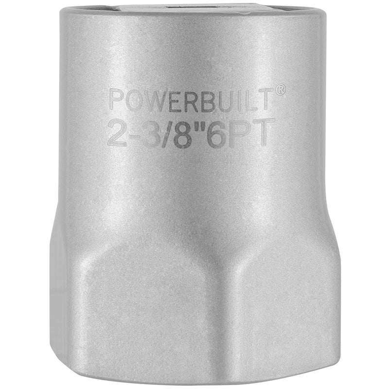 Powerbuilt 2 3/8" 6 Point Hex Wheel Bearing Locknut Socket - 647063
