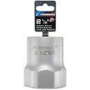Powerbuilt 2-1/2-Inch 6 Point Rounded Hex Wheel Bearing Lock Nut Socket - 647066
