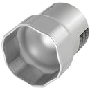 Powerbuilt 2-1/2-Inch 6 Point Rounded Hex Wheel Bearing Lock Nut Socket - 647066