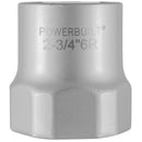 Powerbuilt 2-3/4-Inch 6 Point Rounded Hex Wheel Bearing Lock Nut Socket Ford