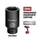 Powerbuilt 1/2 Inch Drive x 31 MM 6 Point Axle Nut Socket - 647077