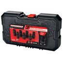 Powerbuilt 7pc 3/8" Drive SAE Universal Impact Socket Set  6 Pt. - 647207