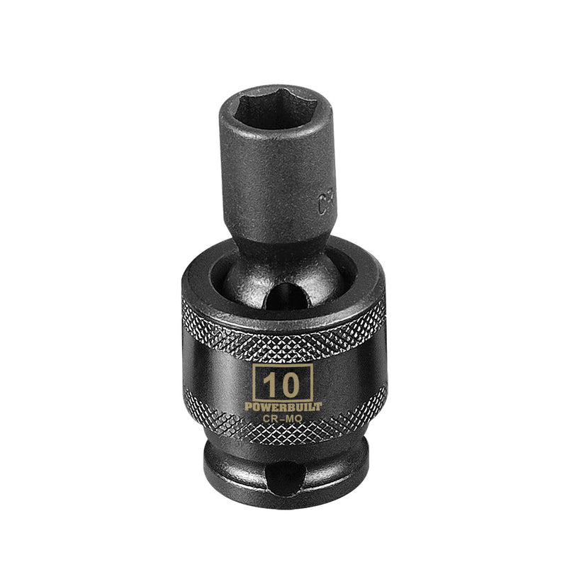 3/8 in. Dr. Universal Joint Impact Sockets - Metric