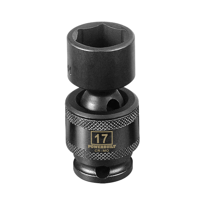 3/8 in. Dr. Universal Joint Impact Sockets - Metric