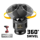 3/8 in. Dr. Universal Joint Impact Sockets - Metric