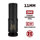 3/8 in. Dr. Sockets - Metric Impact Deep