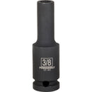 Powerbuilt 1/2 Inch Drive x 3/8 Inch 6 Point Deep Impact Socket - 647385