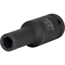 Powerbuilt 1/2 Inch Drive x 3/8 Inch 6 Point Deep Impact Socket - 647385