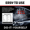 Cooling System Pressure Tester Adapter Kit European Vehicles