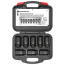 8 Piece 1/2 in. Drive 12 Point Metric Axle Nut Socket Set