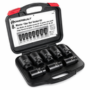 8 Piece 1/2 in. Drive 12 Point Metric Axle Nut Socket Set