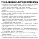 Electric "In-Tank" Fuel Pump Repair Kit